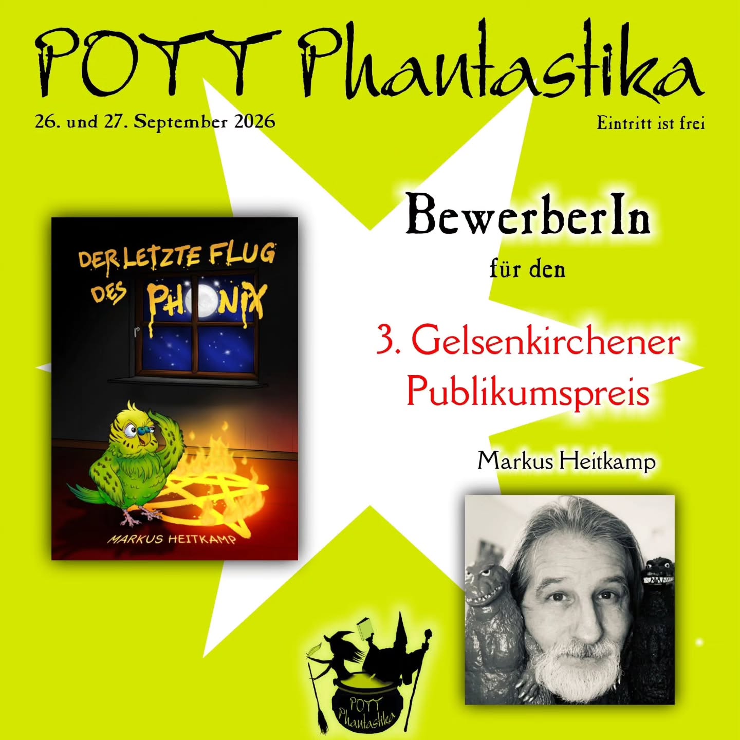 Markus Heitkamp: Der letzte Flug des Phönix - Ein (komisches) Drama mit in 3 Akten.