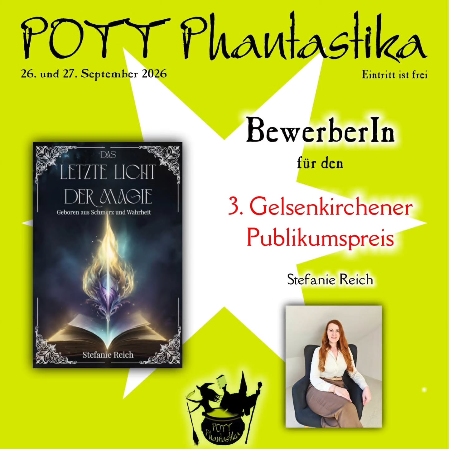 Stefanie Reich: Das letzte Licht der Magie – Geboren aus Schmerz und Wahrheit